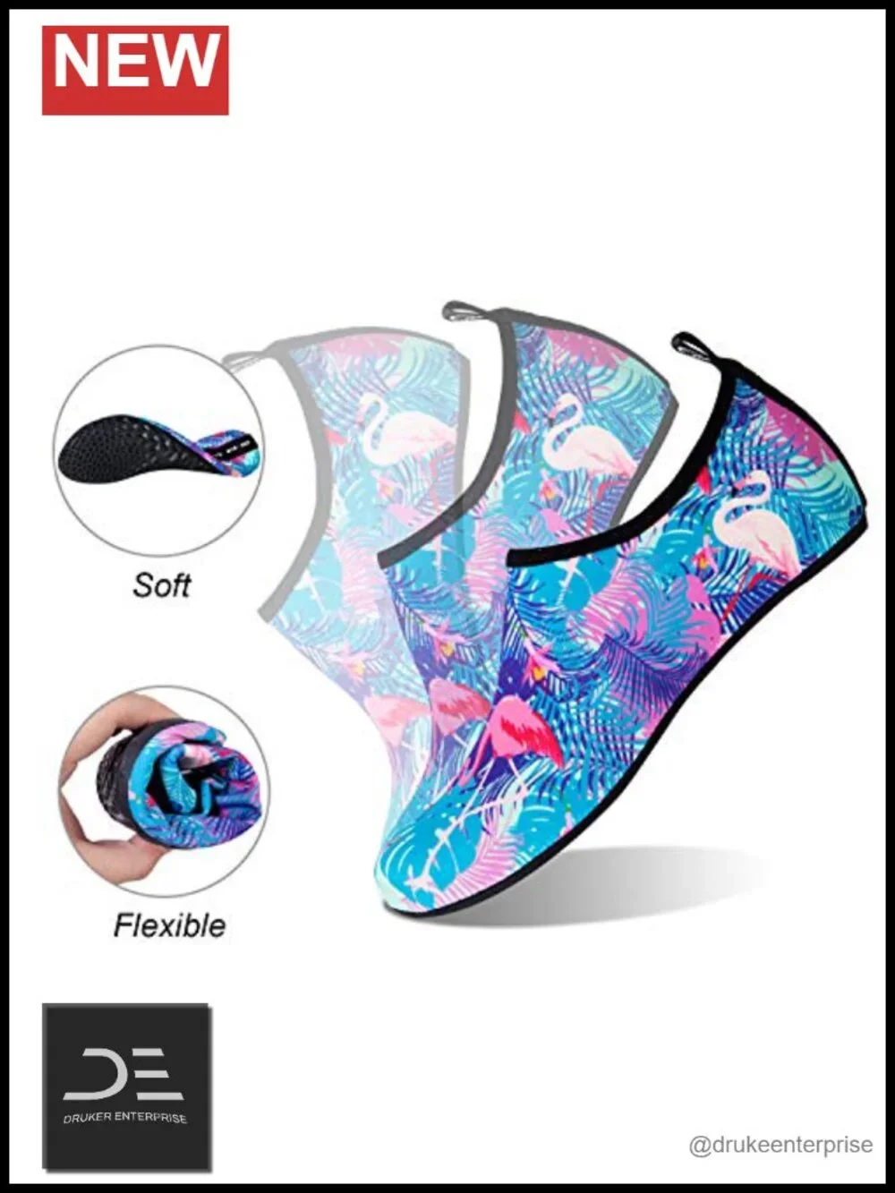 Water Shoes Barefoot Quick-Dry Aqua Socks Beach Swim Surf Yoga Exercise New